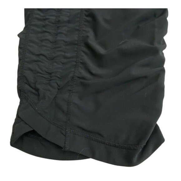 ZELLA Women's Size 0 Black Eclipse MOVE IT Ruched Capri Pants - Picture 8 of 12
